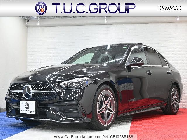 mercedes-benz c-class 2022 -MERCEDES-BENZ--Benz C Class 5AA-206042C--W1K2060422R059536---MERCEDES-BENZ--Benz C Class 5AA-206042C--W1K2060422R059536- image 1