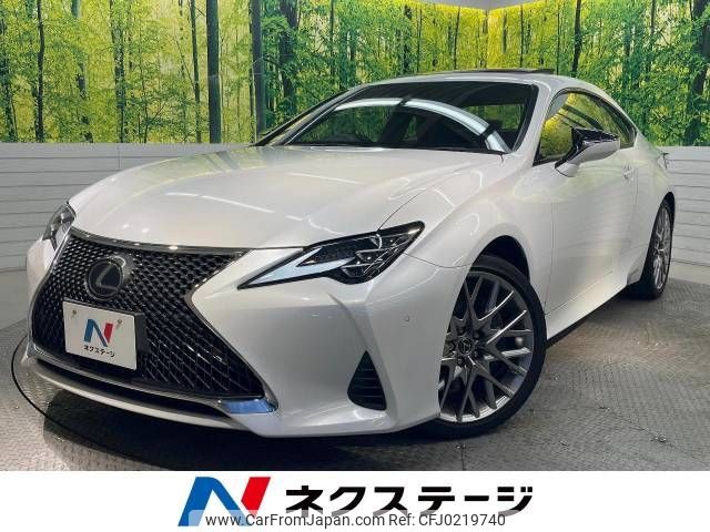 lexus rc 2019 -LEXUS--Lexus RC DAA-AVC10--AVC10-6005859---LEXUS--Lexus RC DAA-AVC10--AVC10-6005859- image 1