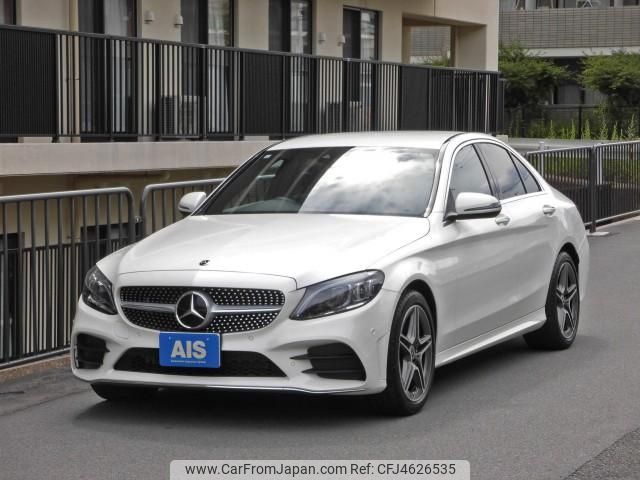 mercedes-benz c-class 2019 quick_quick_DAA-205077_WDD2050772R437314 image 1