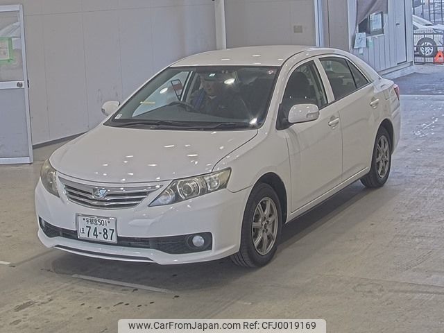 toyota allion 2012 -TOYOTA 【宇都宮 501ﾎ7487】--Allion NZT260-3117245---TOYOTA 【宇都宮 501ﾎ7487】--Allion NZT260-3117245- image 1