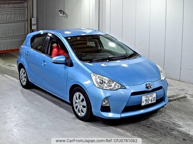 toyota aqua 2013 -TOYOTA 【岡山 502ひ9060】--AQUA NHP10-2169803---TOYOTA 【岡山 502ひ9060】--AQUA NHP10-2169803- image 1