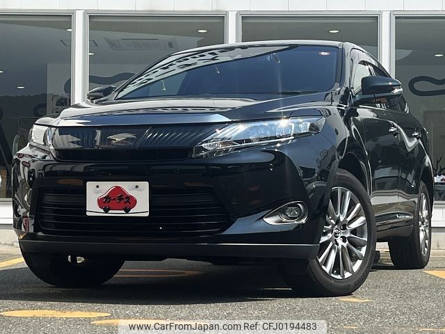 toyota harrier 2016 -TOYOTA--Harrier DBA-ZSU60W--ZSU60-0098396---TOYOTA--Harrier DBA-ZSU60W--ZSU60-0098396- image 1