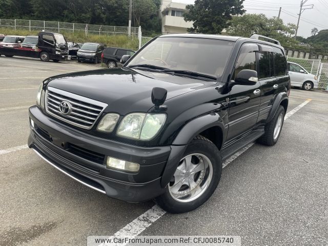 toyota land-cruiser-wagon 2003 -TOYOTA--Land Cruiser Wagon GH-UZJ100W--UZJ100-0145550---TOYOTA--Land Cruiser Wagon GH-UZJ100W--UZJ100-0145550- image 1