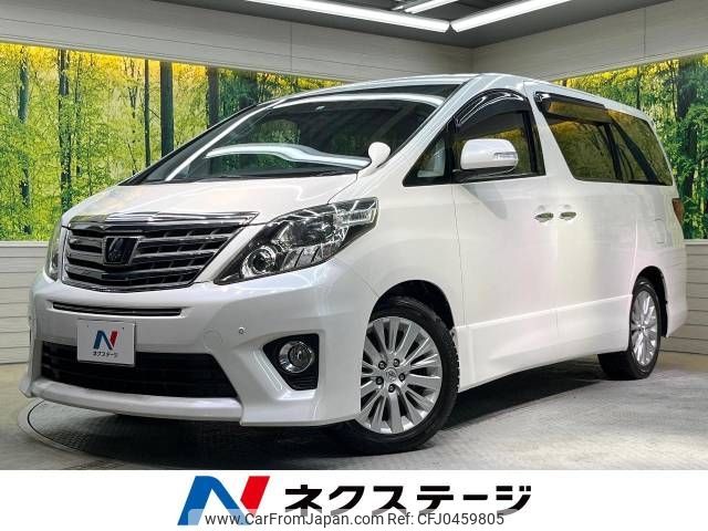 toyota alphard 2012 -TOYOTA--Alphard DBA-ANH20W--ANH20-8199748---TOYOTA--Alphard DBA-ANH20W--ANH20-8199748- image 1