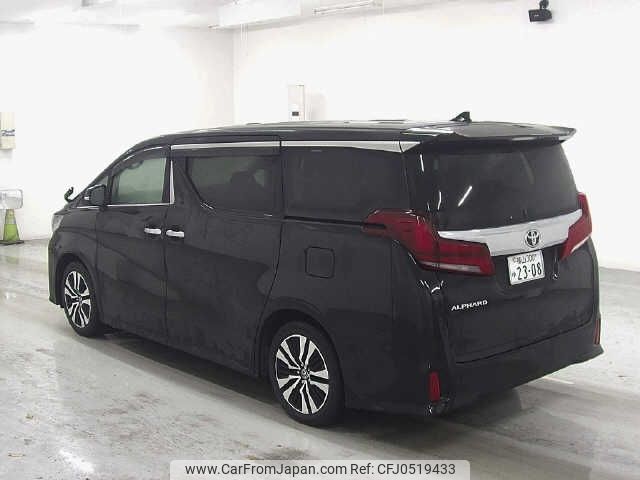 toyota alphard 2022 -TOYOTA 【福山 300ﾕ2308】--Alphard AGH30W--0443086---TOYOTA 【福山 300ﾕ2308】--Alphard AGH30W--0443086- image 2