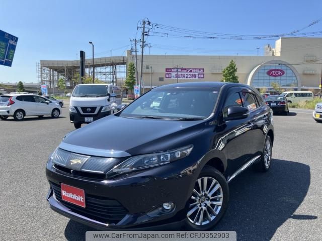 toyota harrier 2014 -TOYOTA--Harrier DBA-ZSU65W--ZSU65-0004969---TOYOTA--Harrier DBA-ZSU65W--ZSU65-0004969- image 1