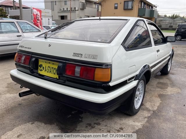 toyota corolla-levin 1987 quick_quick_AE86_AE86-5079433 image 2