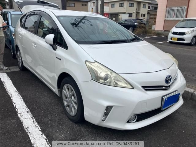 toyota prius-α 2012 -TOYOTA--Prius α DAA-ZVW41W--ZVW41-3182463---TOYOTA--Prius α DAA-ZVW41W--ZVW41-3182463- image 2