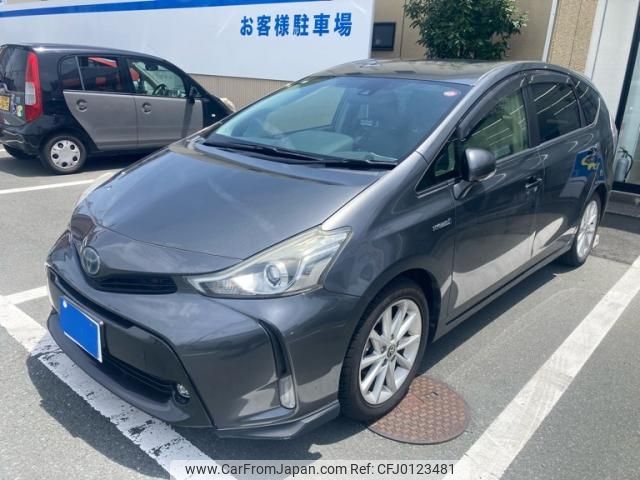 toyota prius-α 2014 -TOYOTA--Prius α DAA-ZVW41W--ZVW41-3370637---TOYOTA--Prius α DAA-ZVW41W--ZVW41-3370637- image 1