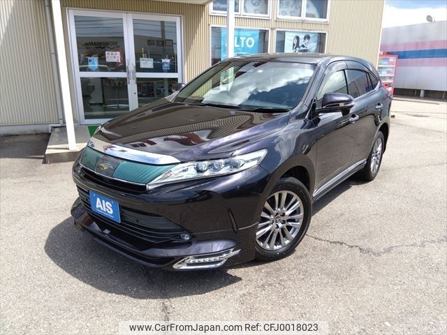 toyota harrier 2017 -TOYOTA--Harrier DBA-ZSU60W--ZSU60-0124436---TOYOTA--Harrier DBA-ZSU60W--ZSU60-0124436- image 1