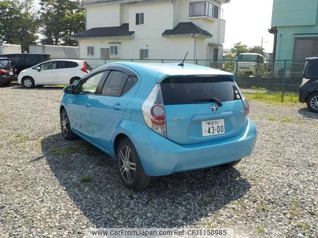 toyota aqua 2012 -TOYOTA 【野田 500】--AQUA DAA-NHP10--NHP10-2128105---TOYOTA 【野田 500】--AQUA DAA-NHP10--NHP10-2128105- image 2