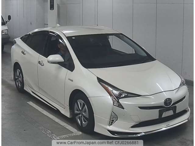 toyota prius 2016 -TOYOTA--Prius DAA-ZVW51--ZVW51-8029343---TOYOTA--Prius DAA-ZVW51--ZVW51-8029343- image 1