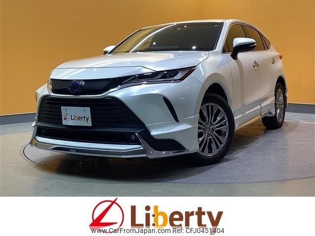 toyota harrier-hybrid 2021 quick_quick_AXUH80_AXUH80-0030937 image 1