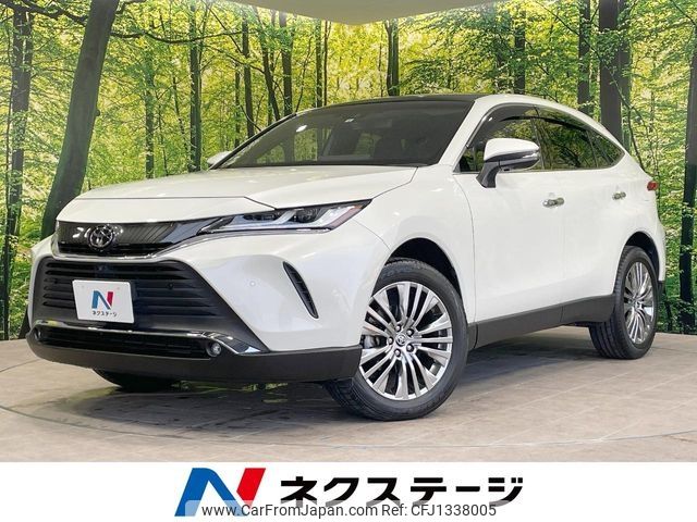 toyota harrier 2022 -TOYOTA--Harrier 6BA-MXUA80--MXUA80-0068213---TOYOTA--Harrier 6BA-MXUA80--MXUA80-0068213- image 1