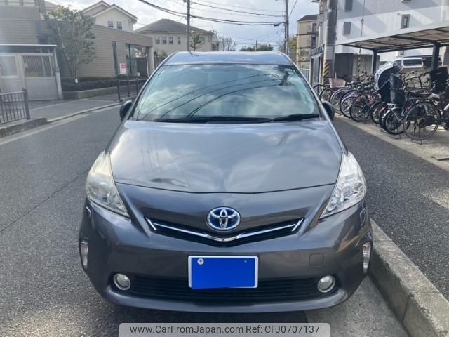 toyota prius-α 2012 -TOYOTA--Prius α DAA-ZVW40W--ZVW40-3010498---TOYOTA--Prius α DAA-ZVW40W--ZVW40-3010498- image 2