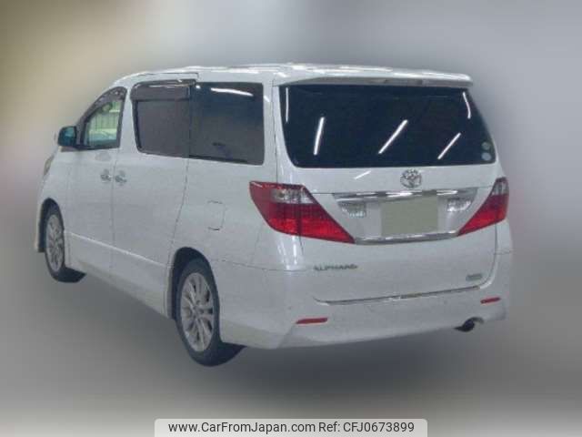 toyota alphard 2008 -TOYOTA--Alphard DBA-ANH20W--ANH20-8006540---TOYOTA--Alphard DBA-ANH20W--ANH20-8006540- image 2