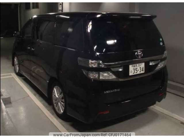 toyota vellfire 2012 -TOYOTA 【練馬 301ﾌ3534】--Vellfire DBA-ANH20W--ANH20W-8252426---TOYOTA 【練馬 301ﾌ3534】--Vellfire DBA-ANH20W--ANH20W-8252426- image 2