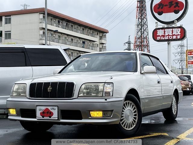 toyota crown-majesta 1997 -TOYOTA--Crown Majesta E-UZS151--UZS151-0021256---TOYOTA--Crown Majesta E-UZS151--UZS151-0021256- image 1