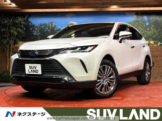 toyota harrier-hybrid 2021 quick_quick_AXUH80_AXUH80-0032854 image 1