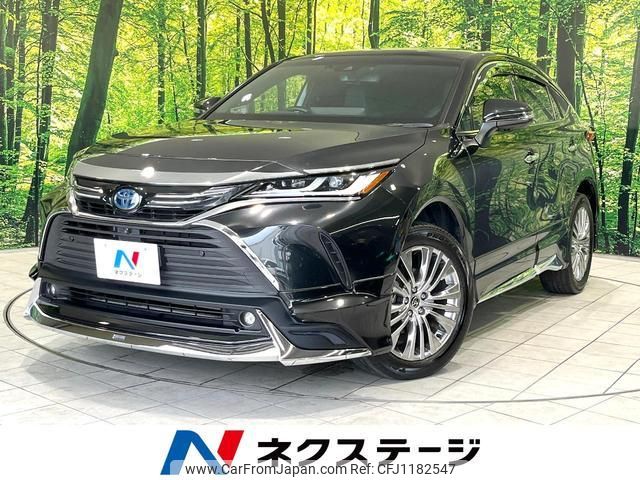 toyota harrier-hybrid 2022 quick_quick_AXUH80_AXUH80-0046384 image 1