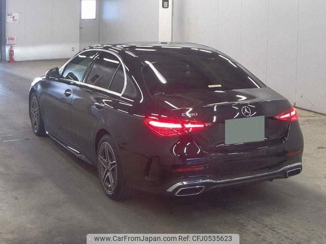 mercedes-benz c-class 2022 quick_quick_5AA-206041C_W1K2060412R048235 image 2