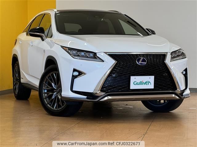 lexus rx 2019 -LEXUS--Lexus RX DAA-GYL25W--GYL25-0017433---LEXUS--Lexus RX DAA-GYL25W--GYL25-0017433- image 1