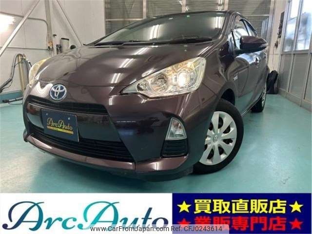 toyota aqua 2014 -TOYOTA 【愛媛 501ﾅ4491】--AQUA DAA-NHP10--NHP10-2302390---TOYOTA 【愛媛 501ﾅ4491】--AQUA DAA-NHP10--NHP10-2302390- image 1