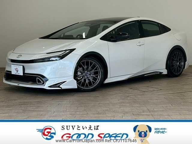 toyota prius-phv 2023 -TOYOTA--Prius PHV 6LA-MXWH61--MXWH61-4004802---TOYOTA--Prius PHV 6LA-MXWH61--MXWH61-4004802- image 1