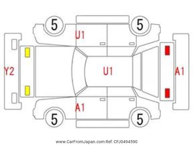 mitsubishi delica-d5 2020 -MITSUBISHI--Delica D5 3DA-CV1W--CV1W-2208045---MITSUBISHI--Delica D5 3DA-CV1W--CV1W-2208045- image 2