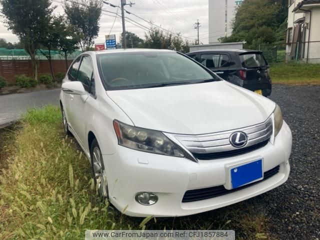 lexus hs 2012 CFJ1857884 image 1
