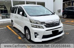 toyota vellfire 2012 -TOYOTA--Vellfire DBA-ANH20W--ANH20-8205263---TOYOTA--Vellfire DBA-ANH20W--ANH20-8205263-