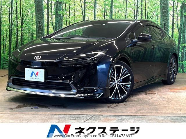 toyota prius 2023 -TOYOTA--Prius 6AA-MXWH60--MXWH60-4006191---TOYOTA--Prius 6AA-MXWH60--MXWH60-4006191- image 1