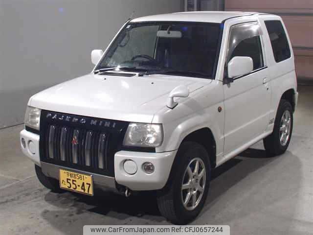 mitsubishi pajero-mini 2001 -MITSUBISHI 【宇都宮 581ﾀ5547】--Pajero mini H53A-0201658---MITSUBISHI 【宇都宮 581ﾀ5547】--Pajero mini H53A-0201658- image 1