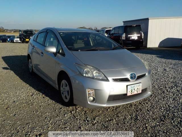 toyota prius 2010 -TOYOTA 【野田 500】--Prius DAA-ZVW30--ZVW30-0177974---TOYOTA 【野田 500】--Prius DAA-ZVW30--ZVW30-0177974- image 1