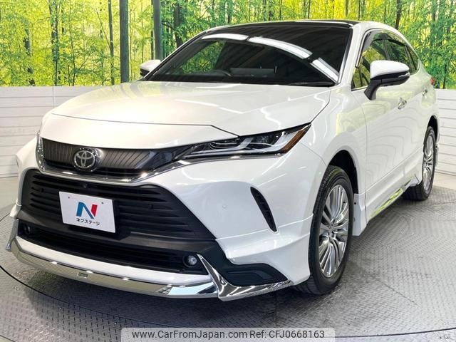 toyota harrier 2020 -TOYOTA--Harrier MXUA80--0013725---TOYOTA--Harrier MXUA80--0013725- image 1