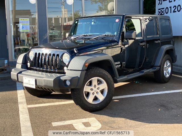 chrysler jeep-wrangler 2014 CFJ1565713 image 1
