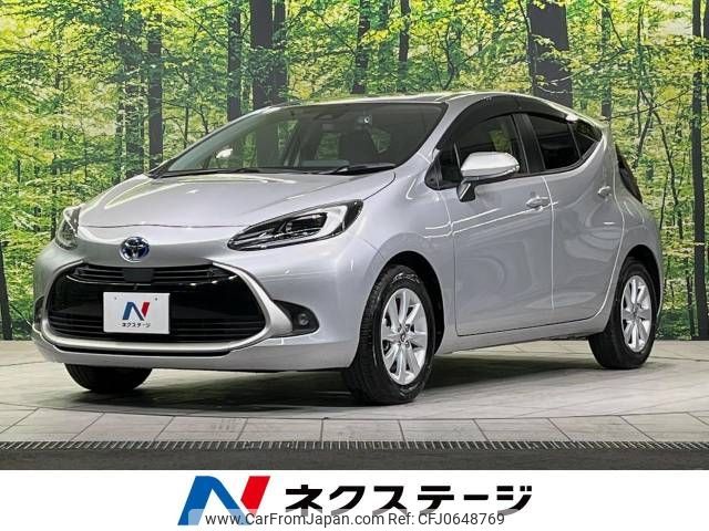 toyota aqua 2021 -TOYOTA--AQUA 6AA-MXPK11--MXPK11-2036211---TOYOTA--AQUA 6AA-MXPK11--MXPK11-2036211- image 1