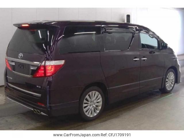 toyota vellfire 2012 CFJ1709191 image 2