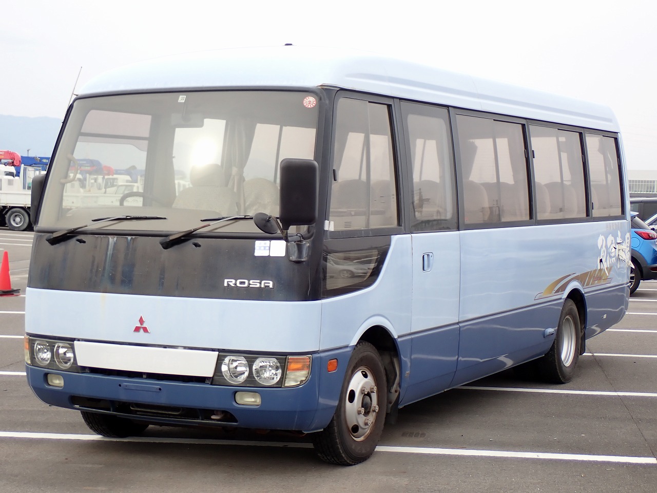 2000 Mitsubishi Fuso Rosa Bus KK-BE66DG 2WD - Car Price $11,326