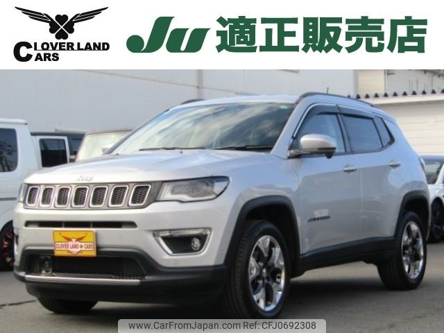 jeep compass 2019 -CHRYSLER--Jeep Compass ABA-M624--MCANJRCBXKFA43585---CHRYSLER--Jeep Compass ABA-M624--MCANJRCBXKFA43585- image 1