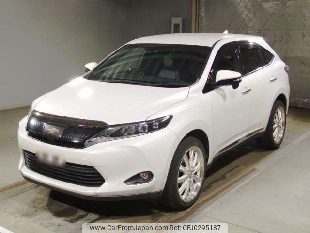 toyota harrier 2014 -TOYOTA--Harrier DBA-ZSU65W--ZSU65-0001767---TOYOTA--Harrier DBA-ZSU65W--ZSU65-0001767- image 1