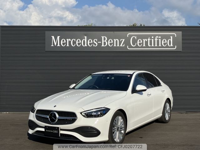 mercedes-benz c-class 2022 -MERCEDES-BENZ--Benz C Class 5AA-206042C--W1K2060422R031143---MERCEDES-BENZ--Benz C Class 5AA-206042C--W1K2060422R031143- image 1