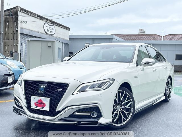 toyota crown 2019 -TOYOTA--Crown 6AA-GWS224--GWS224-1007559---TOYOTA--Crown 6AA-GWS224--GWS224-1007559- image 1