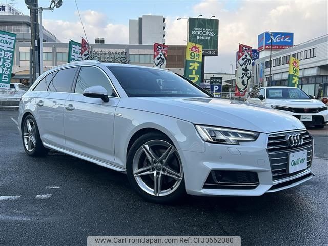 audi a4 2018 -AUDI--Audi A4 DBA-8WCVK--WAUZZZF4XJA125480---AUDI--Audi A4 DBA-8WCVK--WAUZZZF4XJA125480- image 1