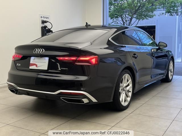 audi a5-sportback 2022 quick_quick_3AA-F5DDWL_WAUZZZF56PA011042 image 2