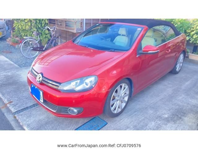 volkswagen golf-convertible 2012 -VOLKSWAGEN--VW Golf Cabriolet DBA-1KCAVK--WVWZZZ1KZCK020500---VOLKSWAGEN--VW Golf Cabriolet DBA-1KCAVK--WVWZZZ1KZCK020500- image 2