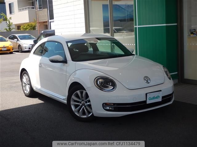 volkswagen the-beetle 2014 -VOLKSWAGEN--VW The Beetle DAA-16CBZ--WVWZZZ16ZEM624502---VOLKSWAGEN--VW The Beetle DAA-16CBZ--WVWZZZ16ZEM624502- image 1