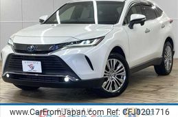 toyota harrier-hybrid 2021 quick_quick_6AA-AXUH80_AXUH80-0020288