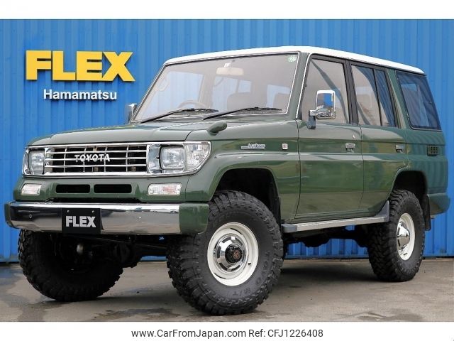 toyota land-cruiser-prado 1994 -TOYOTA--Land Cruiser Prado Y-KZJ78W--KZJ78-0027580---TOYOTA--Land Cruiser Prado Y-KZJ78W--KZJ78-0027580- image 1