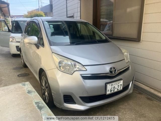 toyota ractis 2013 -TOYOTA--Ractis DBA-NCP120--NCP120-2051033---TOYOTA--Ractis DBA-NCP120--NCP120-2051033- image 1